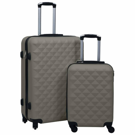 Vidaxl 2-delt hård bagage sæt ABS Anthracite