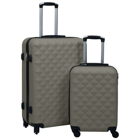 Vidaxl 2-delt hård bagage sæt ABS Anthracite