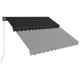 Vidaxl Luifel udvider manuelt 300x250 cm antracit