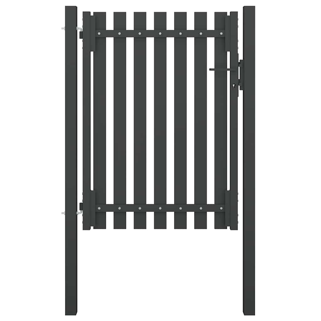 Vidaxx havelåge stål 100x125 cm antracit