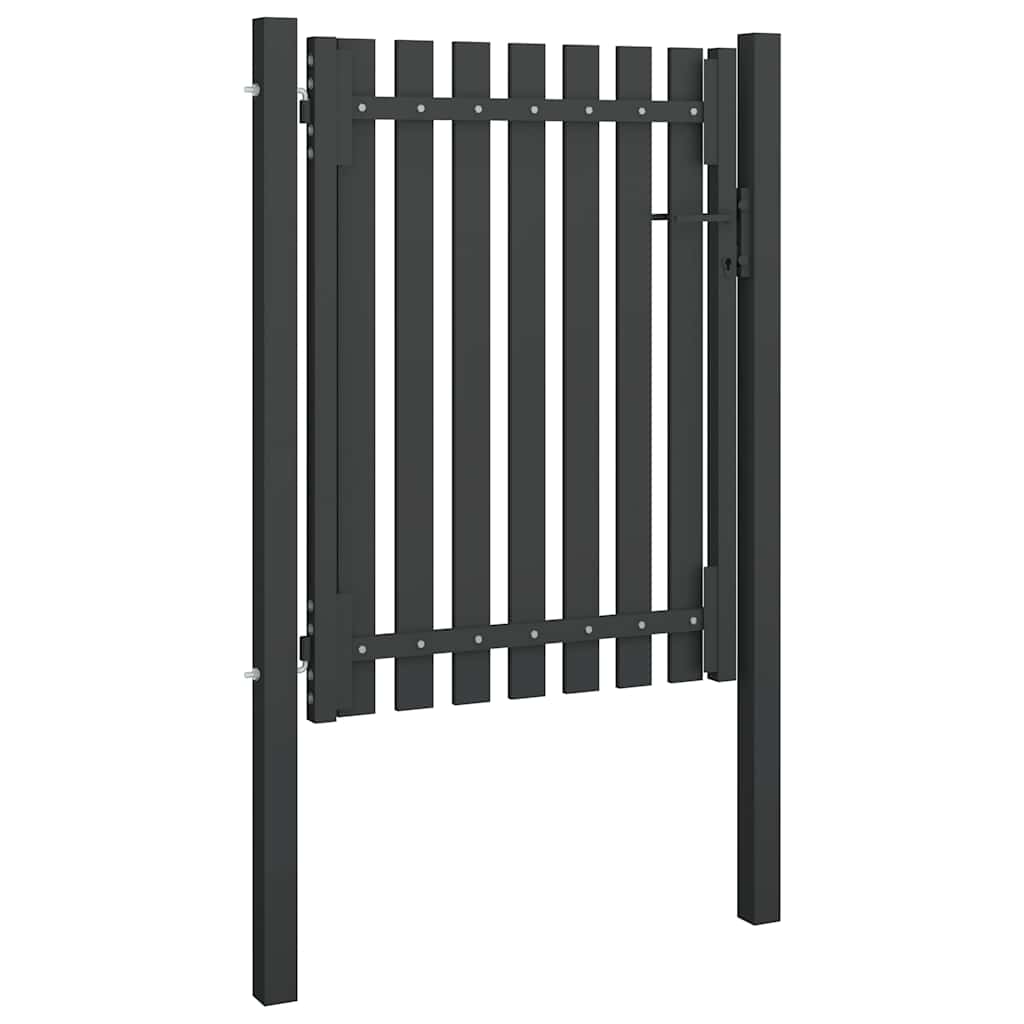 Vidaxx havelåge stål 100x125 cm antracit