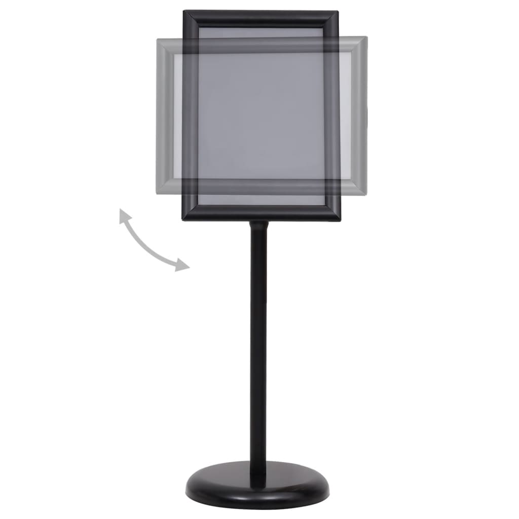 Vidaxl Poster Standard A3 Aluminiumslegering sort