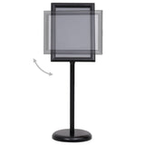 Vidaxl Poster Standard A3 Aluminiumslegering sort