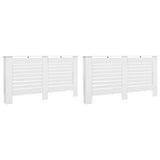 Vidaxx radiator ombygning 2 stk 152x19x81,5 cm mdf hvid