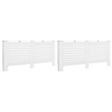 Vidaxx radiator ombygning 2 stk 172x19x81,5 cm mdf hvid
