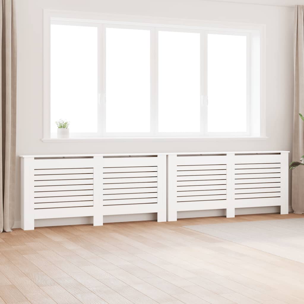 Vidaxx radiator ombygning 2 stk 172x19x81,5 cm mdf hvid