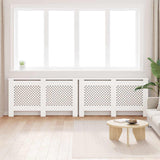 Vidaxx radiator ombygning 2 stk 152x19x81,5 cm mdf hvid