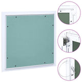 Vidaxl Access Panel med aluminiumsramme og gipsplade 400x400 mm