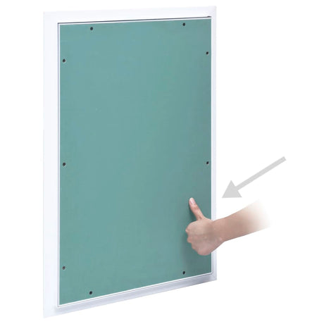 Vidaxl Access Panel med aluminiumsramme og gipsplade 400x600 mm