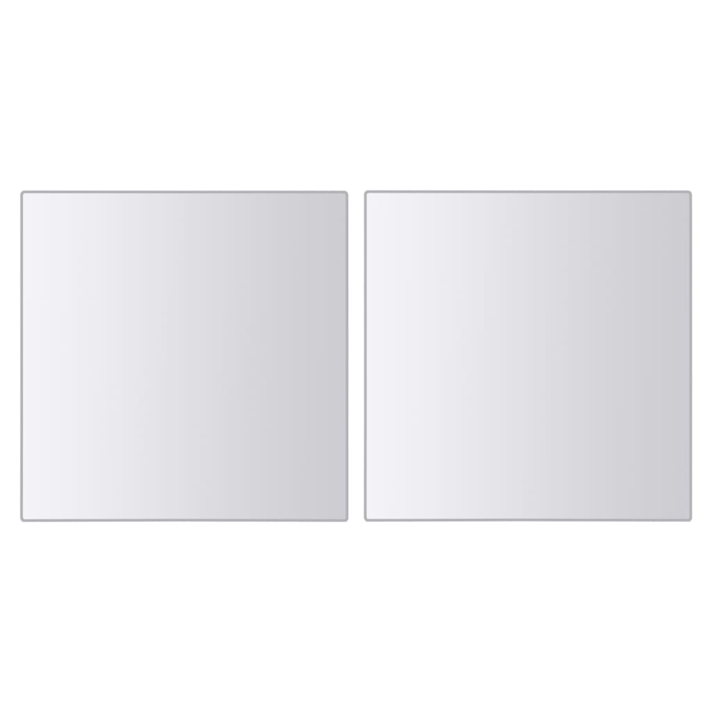Vidaxl 16 St Mirror Fliser Multi -formet glas