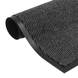 Vidaxx tørre løbemåtter 2 stk rektangulær tuftet 40x60 cm antracit