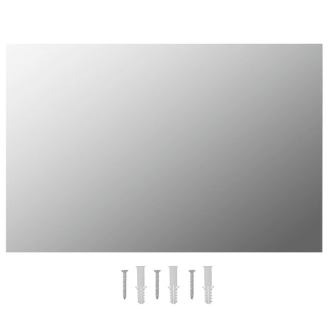 Vidaxx vægspejle 2 stk rektangulært 60x40 cm glas