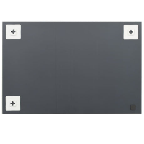 Vidaxx vægspejle 2 stk rektangulært 60x40 cm glas