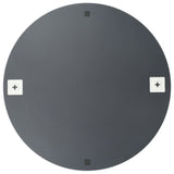 Vidaxx vægspejle 2 stk runde 50 cm glas