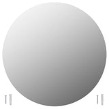 Vidaxx vægspejle 2 stk runde 70 cm glas