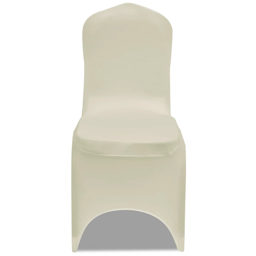 VidaXL sædebetræk stretch 18 stk creme