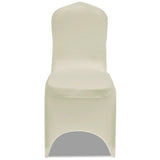 VidaXL sædebetræk stretch 18 stk creme