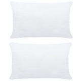 Vidaxl pudefyldning 2 st 50x30 cm hvid