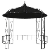 Vidaxl Arbor omkring 300x290 cm antracit