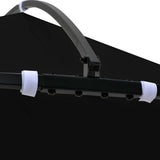 Vidaxl Arbor omkring 300x290 cm antracit