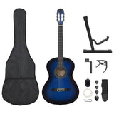 Vidaxl 12-Dart Guitar Set Classic Beginner 4 4 39 Blue