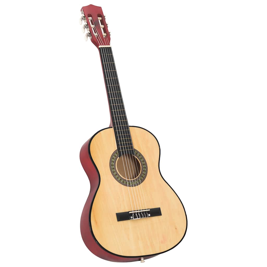 Vidaxl 8-delt guitar sæt klassisk nybegynder 3 4 36