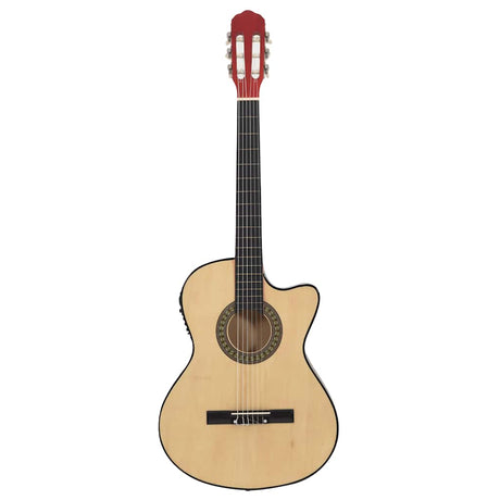 Vidaxl guitar cutaway med equalizer 6 strenget western klassisk