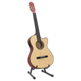 Vidaxl 12-delt guitarsæt med equalizer og 6 strenget western