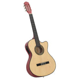 Vidaxl 12-delt guitarsæt med equalizer og 6 strenget western