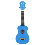 Vidaxl ukulele sæt med taske til børn sopran 21'' blå