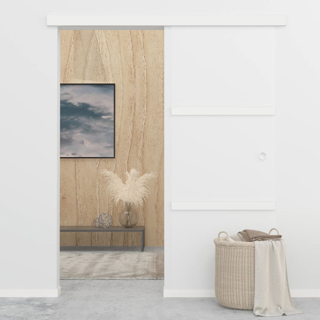 Vidaxx skydedør med bløde stop 76x205 cm ESG glas og aluminium