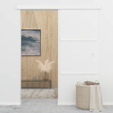 Vidaxx skydedør med bløde stop 76x205 cm ESG glas og aluminium