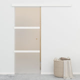 Vidaxx skydedør med bløde stop 76x205 cm ESG glas og aluminium