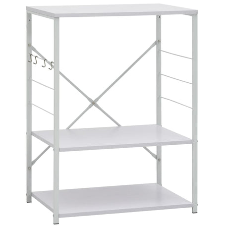 Vidaxl Mikrobølgeskab 60x39,6x79,5 cm Forarbejdet træhvide