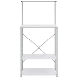 Vidaxl Mikrobølgebord 60x39.6x123 cm Forarbejdet træhvide