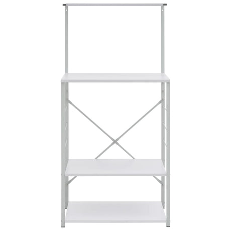 Vidaxl Mikrobølgebord 60x39.6x123 cm Forarbejdet træhvide