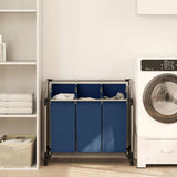 Vidaxl Wass Sourter med 3 Basks Stael Blue