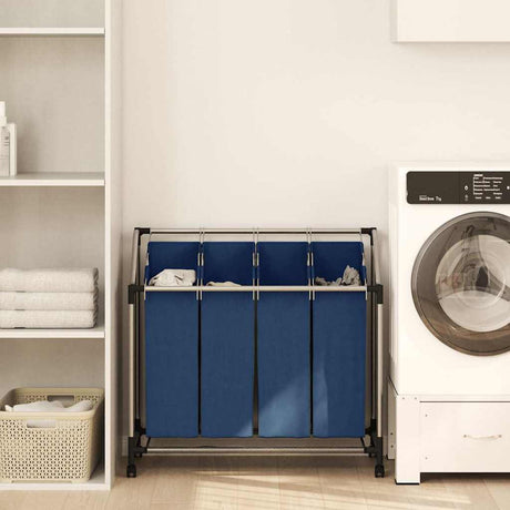 Vidaxl Washing Sourter med 4 Basking Stelle Blue