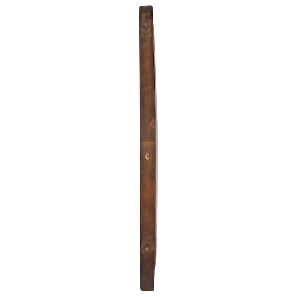 Vidaxl Wall Mirror omkring 60 cm teak træ