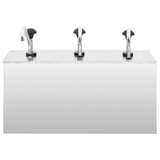 Vidaxl Sauce Dispenser 3x3,5 L Rustfrit stål