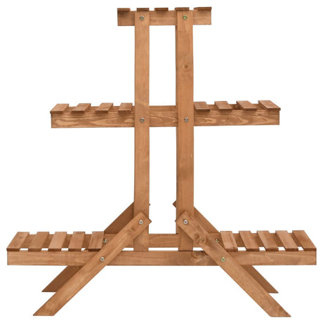 Vidaxl Plant Standard 83x25x83 cm Vurenhout