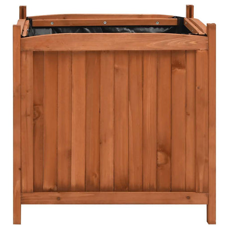 Vidaxl Plantagers hævet 2 ST 50x50x50 cm Pinewood