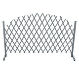 Vidaxl Garden Slat arbejde 1,8x1 m Solid fyrretræ