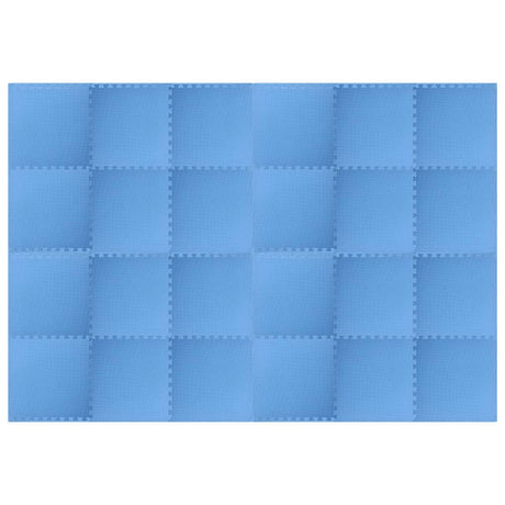 Vidaxl Floor Mats 24 St 8.64 ㎡ Eva Foam Blue