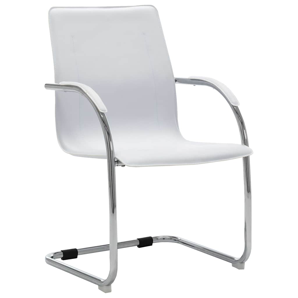 Vidaxl kantoorstoel kunstleer wit