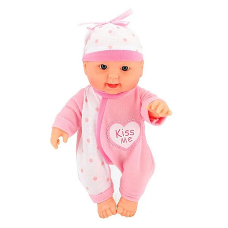 Toi-legetøj babydukke med pyjamas 22,5 cm