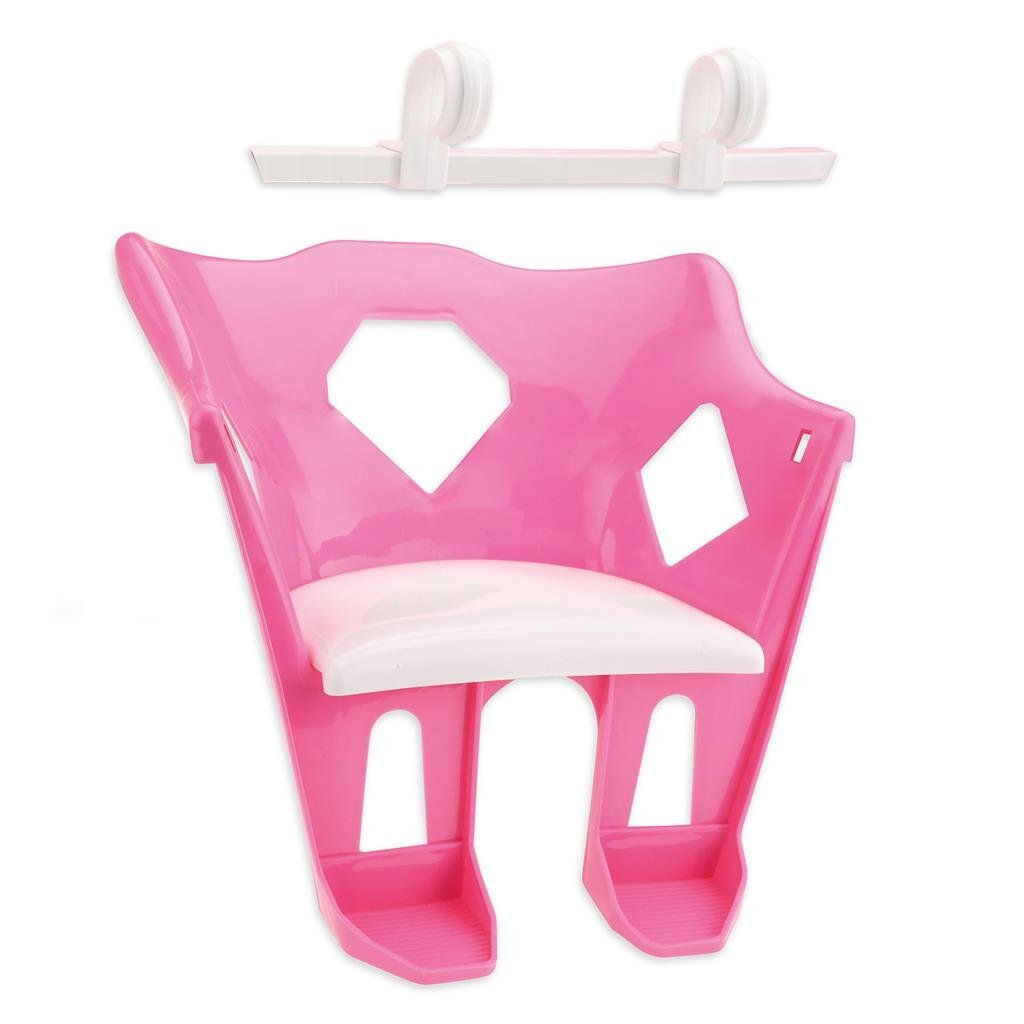 Sød baby dukke cykelstol pink