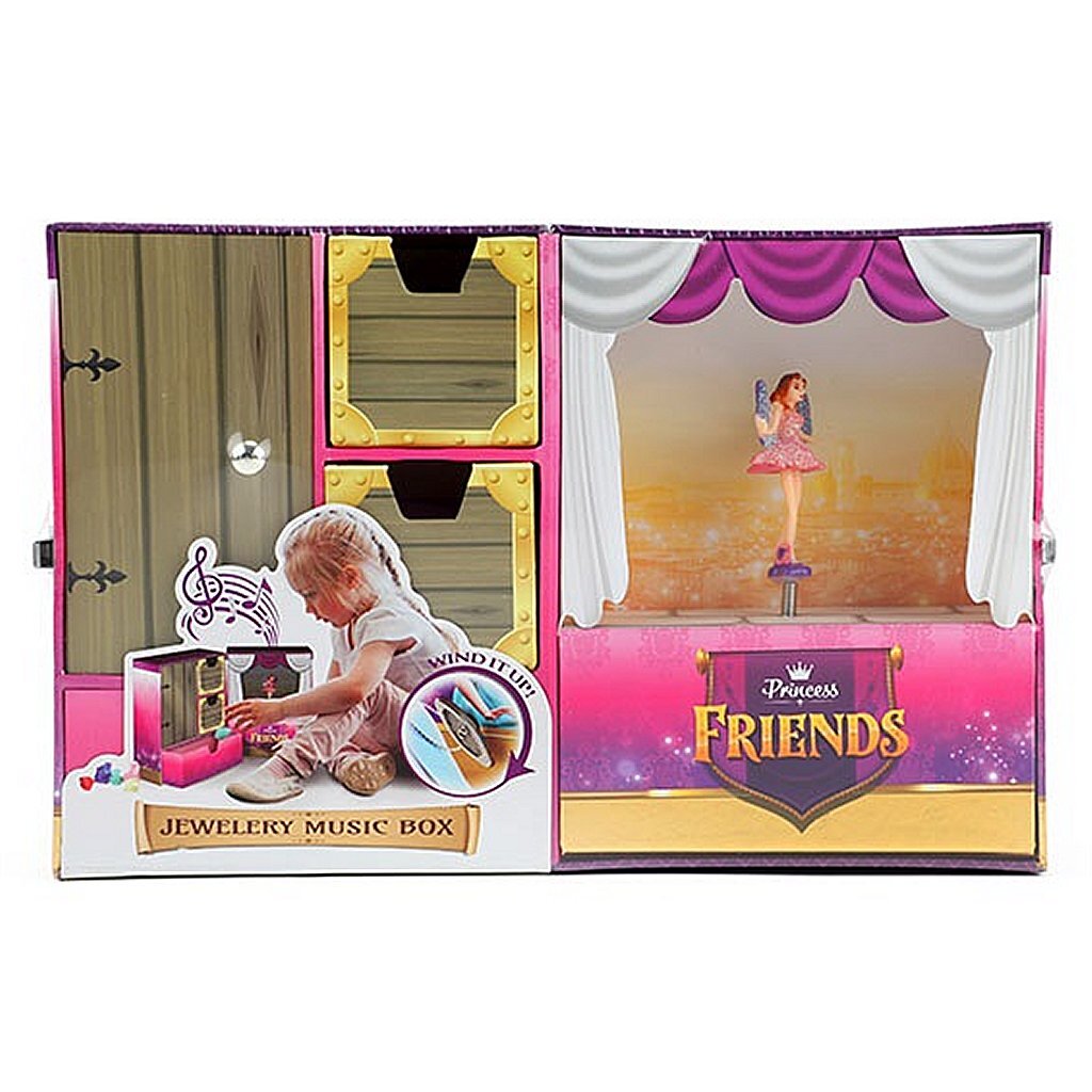 Prinsesse venner musik smykkeskrin
