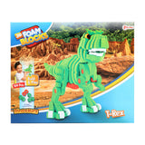 Toi-legetøj håndværkspuslespil dinosaur 25,8 cm grøn 104-delt