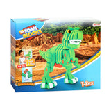Toi-legetøj håndværkspuslespil dinosaur 25,8 cm grøn 104-delt